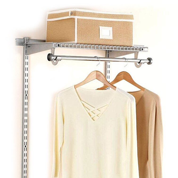 Rubbermaid closet rod online hanger